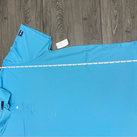PGA Tour Men's Aqua Short Sleeve Tee - Picture 4 of 7